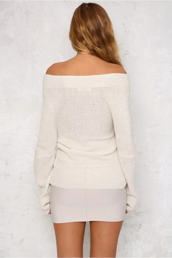 v neck crossover sweater