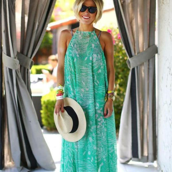 Mint Green Beach Dress on Luulla