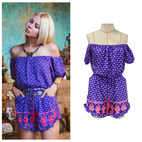 Printed Word Jumpsuits on Luulla